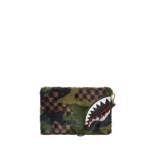 BIG SKY FUR SHARK CROSSOVER CLUTCH