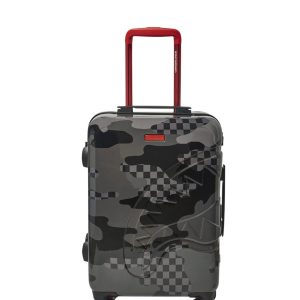 3AM NEVER SLEEP SHARKITECTURE HARDSHELL CARRY-ON LUGGAGE