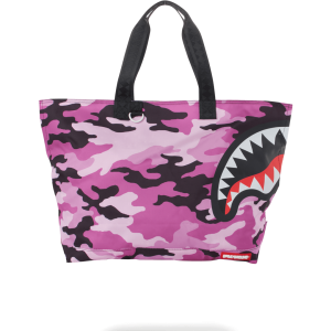 SPLIT CAMO BEACH TOTE