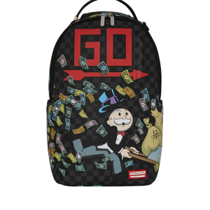 MONOPOLY WHEEL BARREL BACKPACK